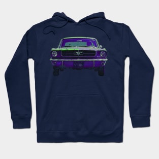 Ford Mustang pop art Hoodie